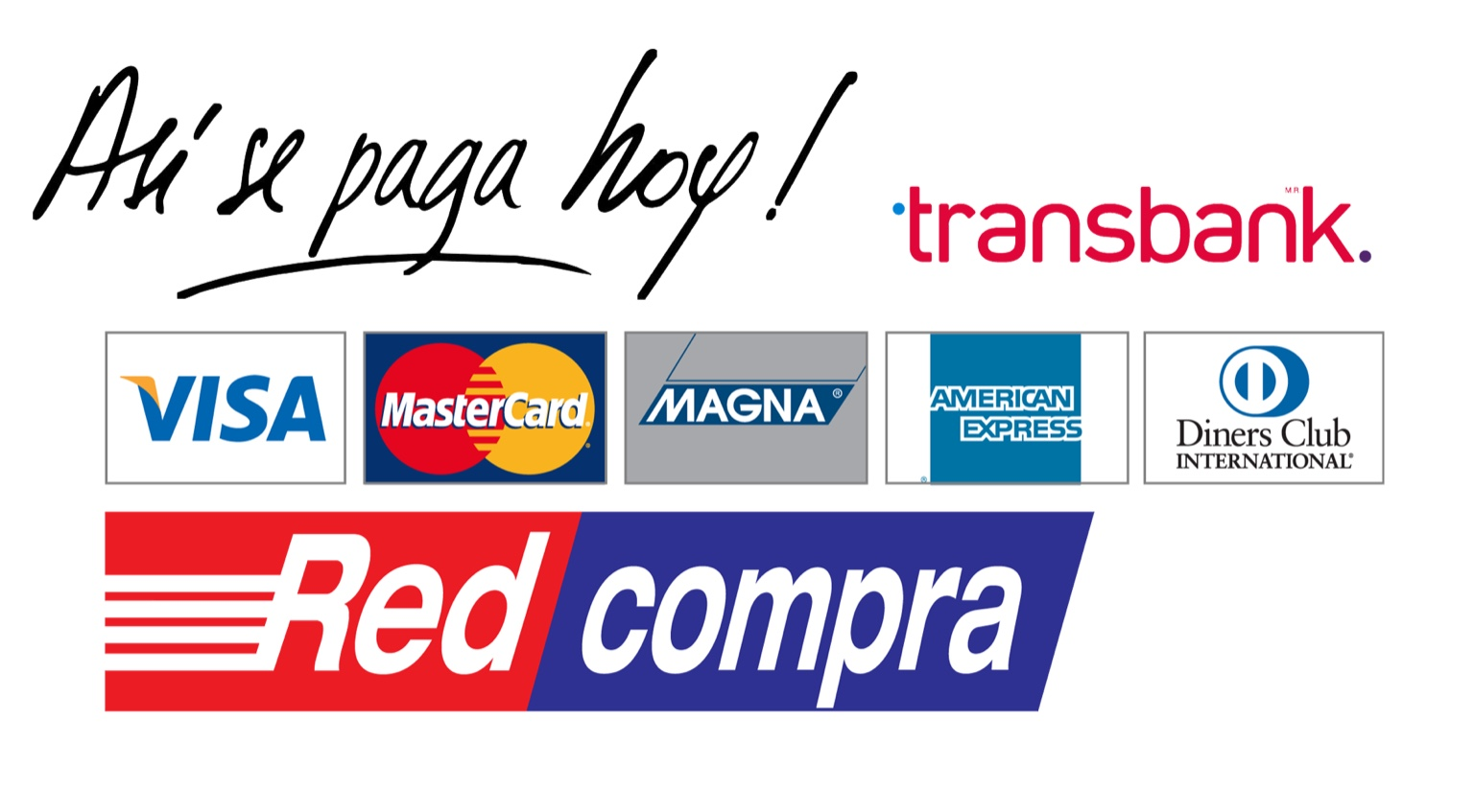 Tarjetas Transbank